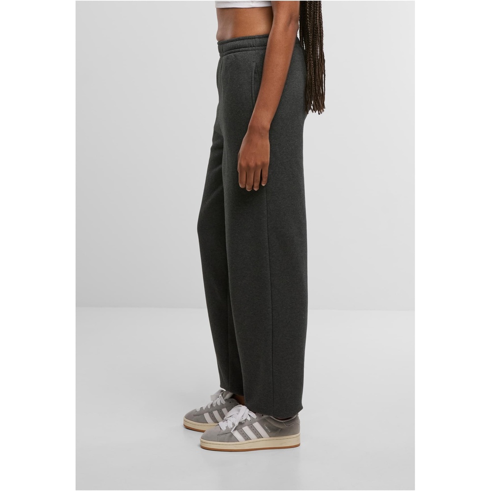 Urban Classics - Fluffy Dames joggingbroek - Grijs